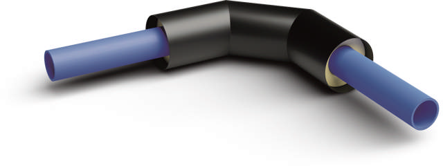 Energy blue coude 90° - SDR 9 MF RP OT - longueur 500 mm