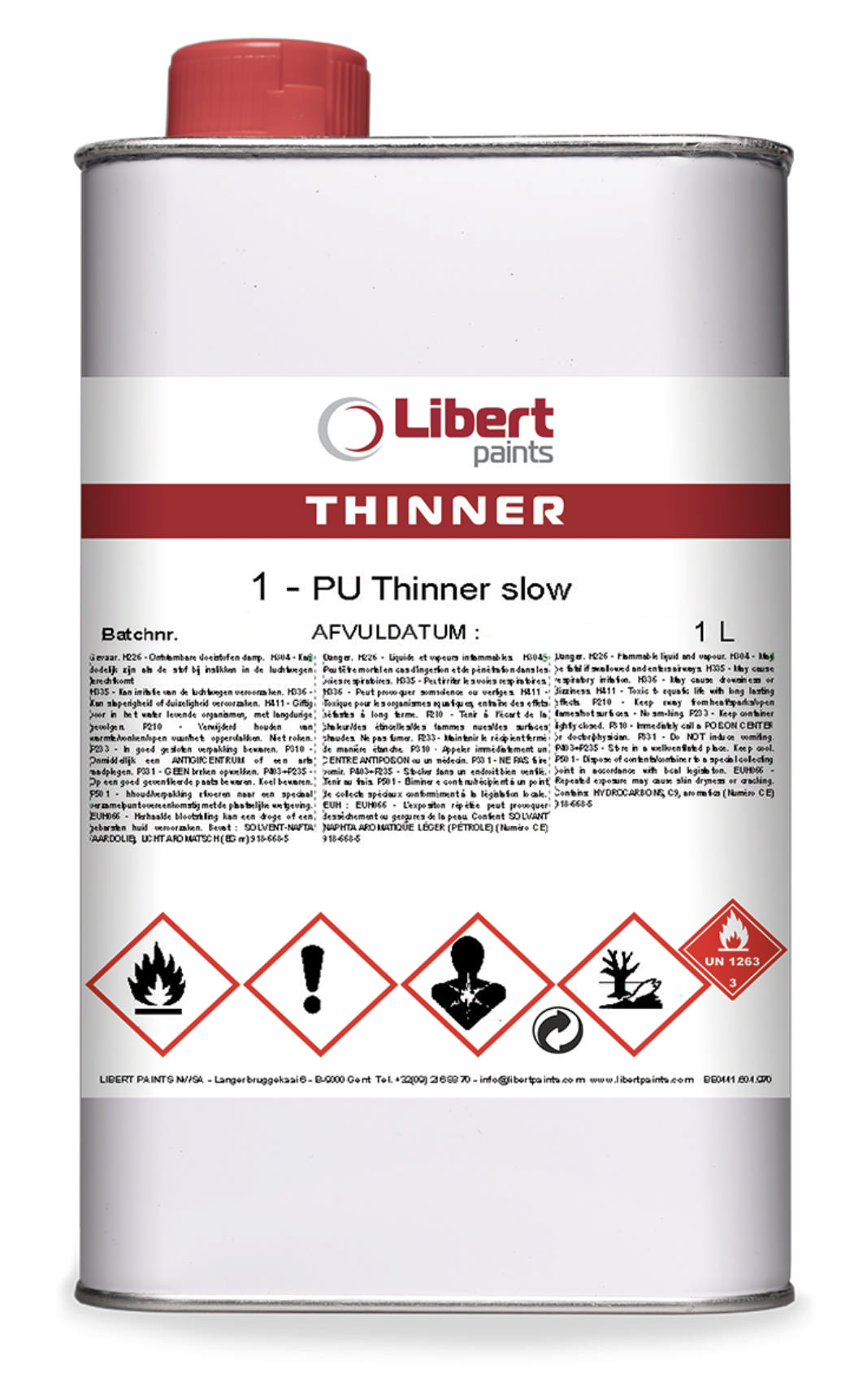 Diluant pour painture 1L - rouleau/pinceau