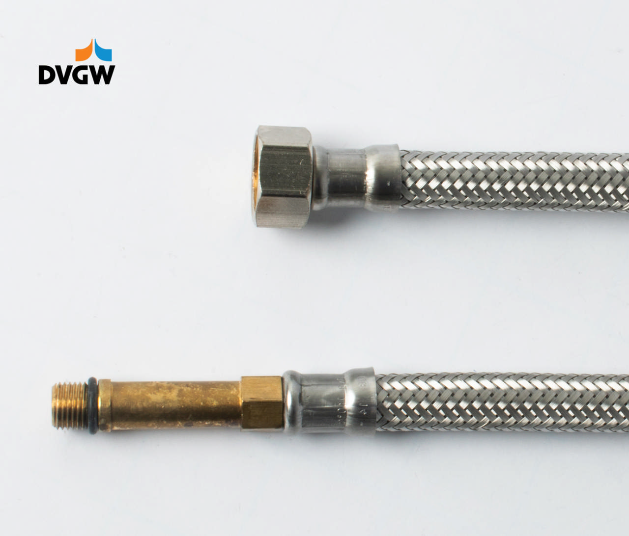 Silicone flexibele slang DN8 M10 lang x 3/8