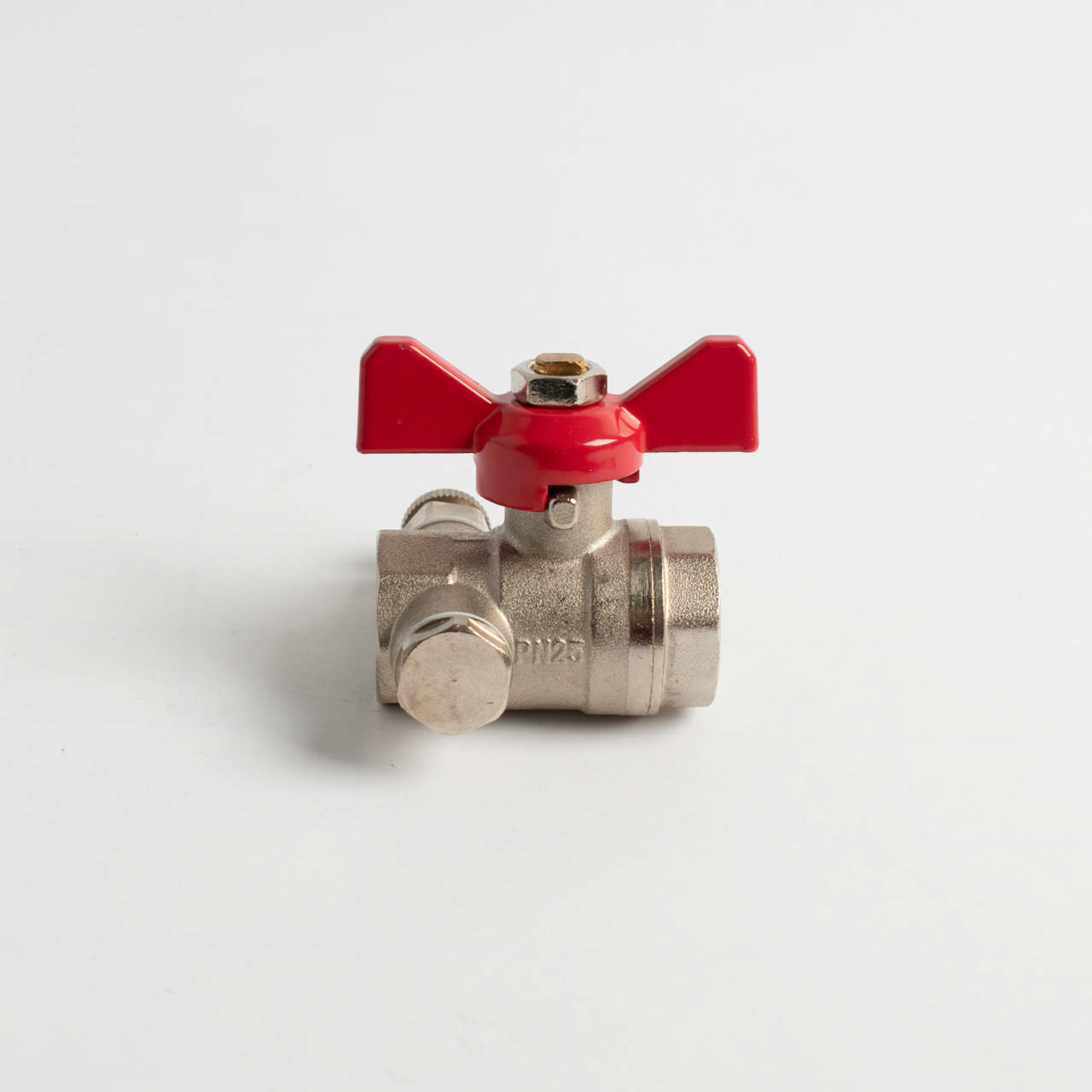 Robinet à bille Full Flow + Purgeur FF poignée plate