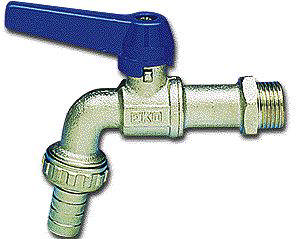 Bibcock ball valve Eko L-shaped handle