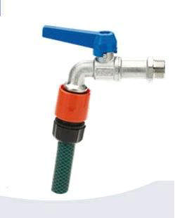 Robinet à double service Eko-matic poignée plate