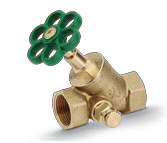 Stopkraan Schuin + Purgeur FF Handwiel